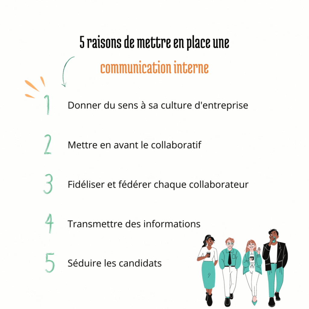 Communication interne en entreprise : 5 raisons pour la mettre en place 2 Communication interne : 5 raisons de la mettre en place