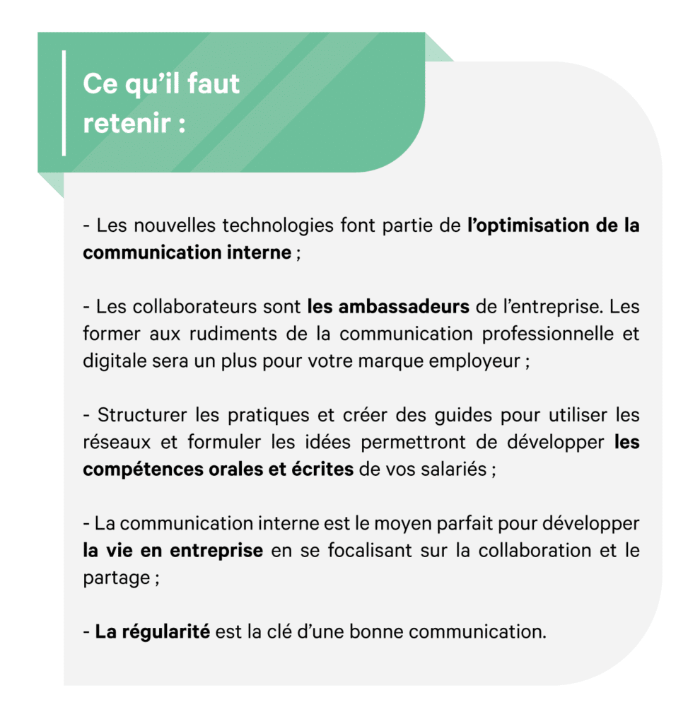 Communication : 5 façons d'améliorer la communication interne d'une entreprise 3 Améliorer la communication interne : comment l'améliorer ?