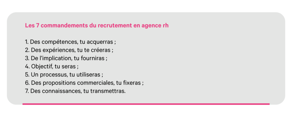 Recrutement : les 7 commandements de l’agence rh 3 Visuel 3 2