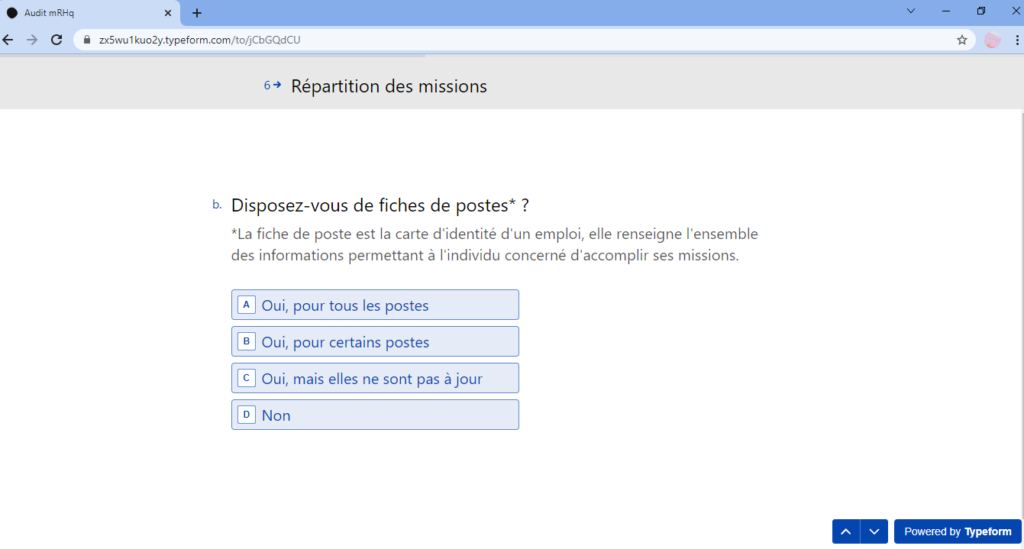 Audit RH en ligne