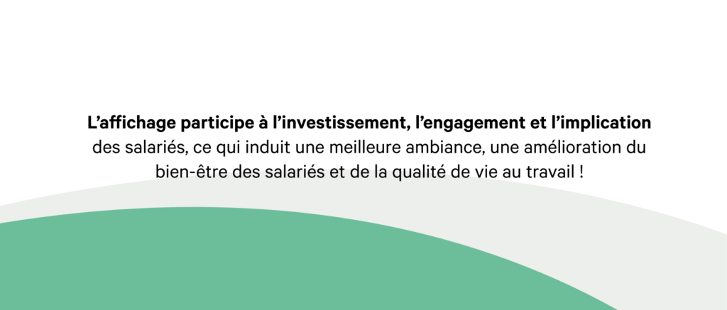5 moyens d’utiliser l’affichage pour améliorer la communication interne de votre entreprise 2 Affichage et communication interne