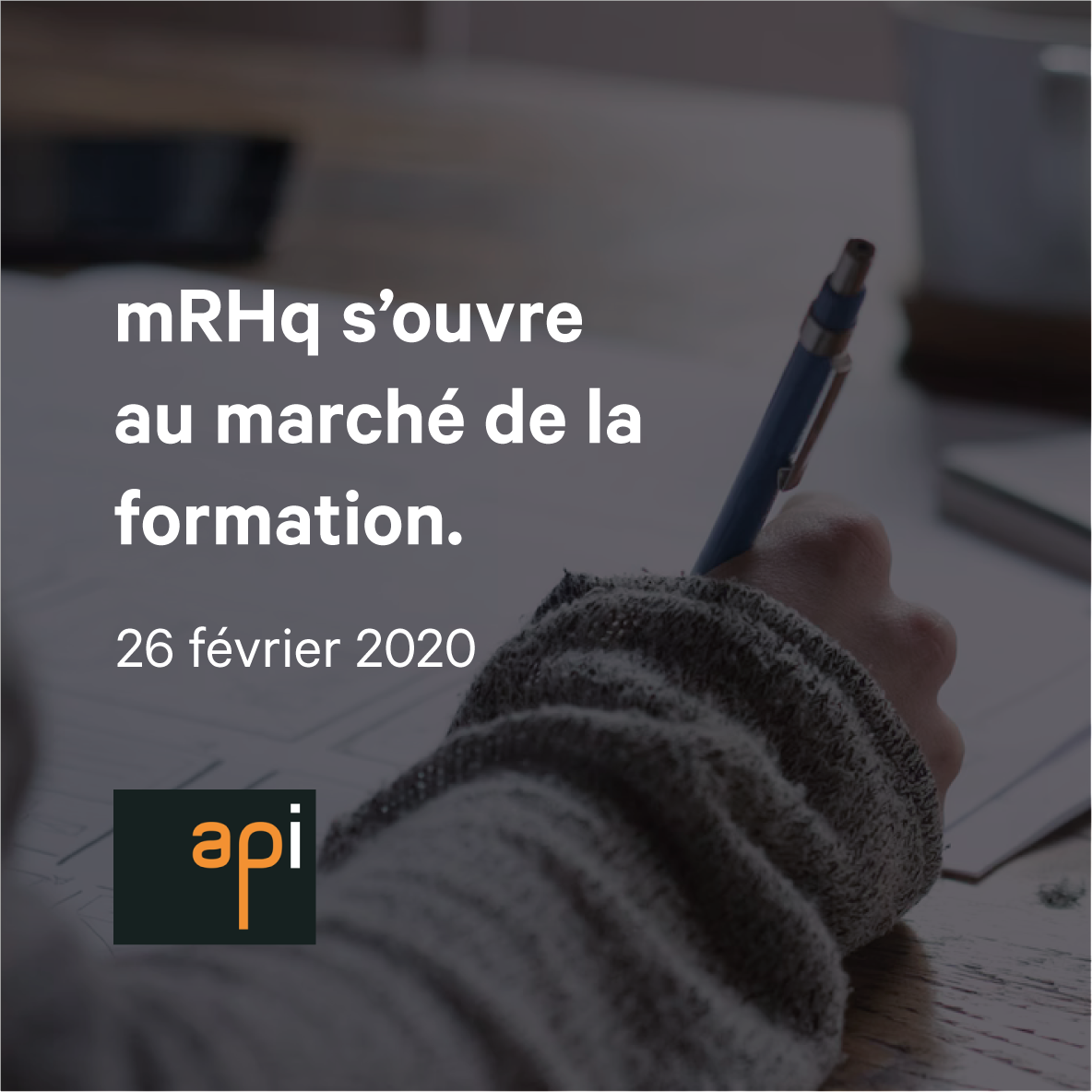 La lettre API - formation