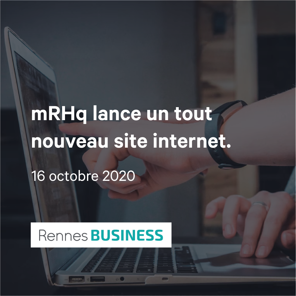 Rennes business mag - site internet rh