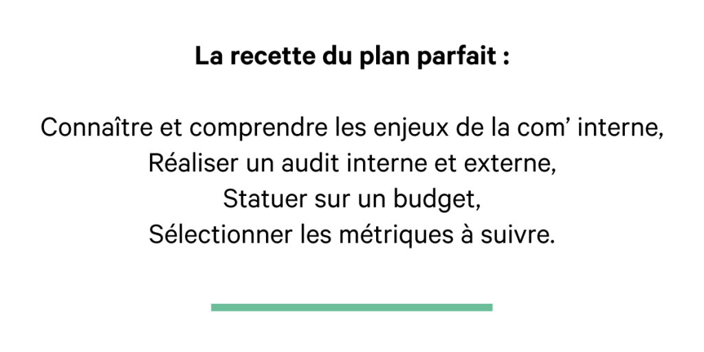 Plan communication interne 4